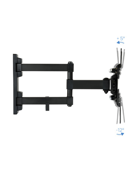 TooQ LP2142TNL-B soporte para TV 106,7 cm (42") Negro