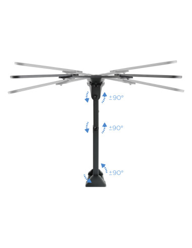 TooQ LP6055TN-B soporte para TV 139,7 cm (55")