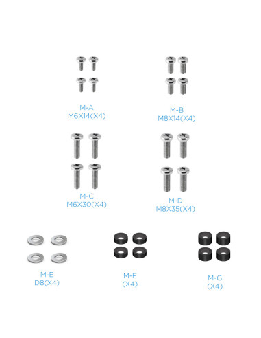 TooQ Soporte de mesa para pantallas 23”-75”