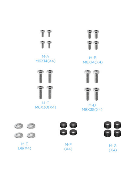 TooQ Soporte de mesa para pantallas 23”-75”