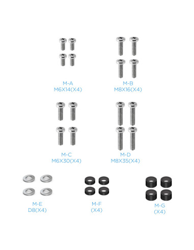 TooQ Soporte de pared para pantallas 37”- 80”
