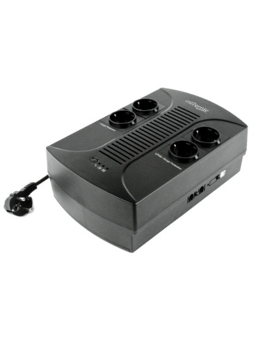 Gembird EG-UPS-002 sistema de alimentación ininterrumpida (UPS) 0,85 kVA 510 W 4 salidas AC