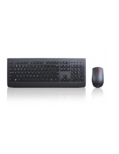 Lenovo 4X30H56823 teclado Ratón incluido Oficina RF inalámbrico Español Negro