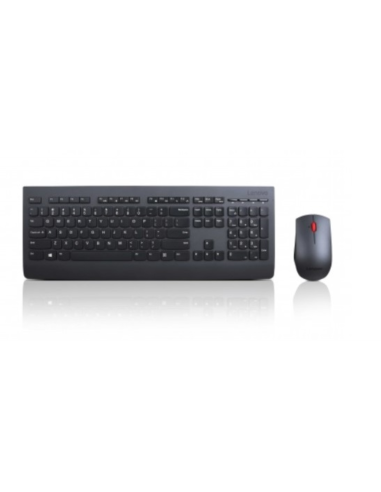 Lenovo 4X30H56823 teclado Ratón incluido Oficina RF inalámbrico Español Negro