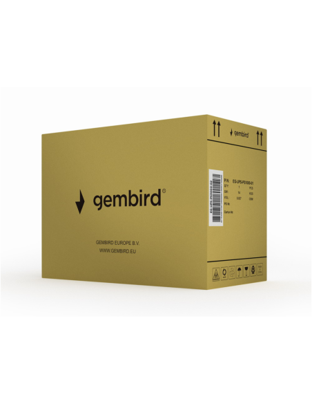 Gembird EG-UPS-PS3000-02 sistema de alimentación ininterrumpida (UPS) Línea interactiva 3 kVA 2400 W 6 salidas AC