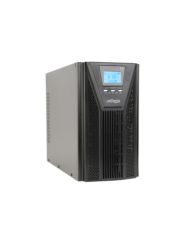 Gembird EG-UPSO-3000 sistema de alimentación ininterrumpida (UPS) Doble conversión (en línea) 3 kVA 2700 W 5 salidas AC