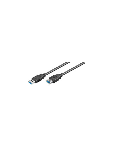 Ewent EC1007 cable USB 1 m USB 3.2 Gen 1 (3.1 Gen 1) USB A Negro