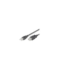 Ewent EC1012 cable USB 1,8 m USB 2.0 USB A Negro