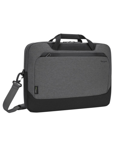 Targus CypressEco 39,6 cm (15.6") Maletín Negro, Gris