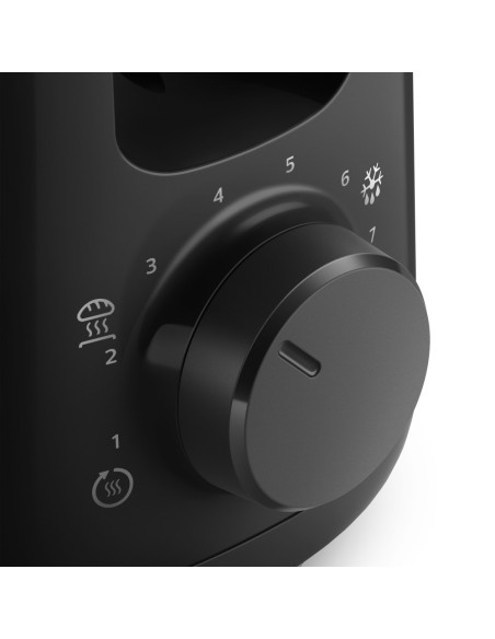Philips Daily Collection HD2590/90 Tostadora - ranura larga, negro