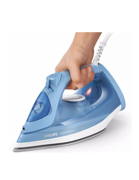 Philips 3000 series DST3020/20 plancha Plancha a vapor Suela de cerámica 2200 W Azul