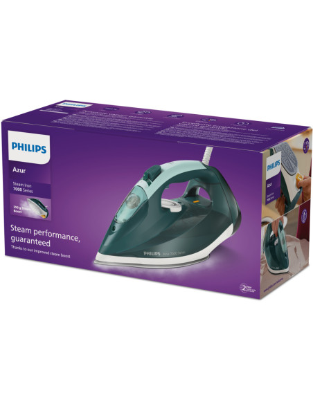 Philips 7000 series DST7031/70 Plancha de vapor HV en verde ópalo/menta