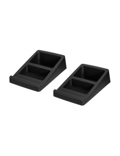 AISENS Soporte Universal De Sobremesa Para Altavoces, Negro