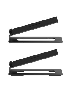 AISENS Soporte Universal De Sobremesa Para Altavoces, Negro 2