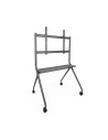 TooQ iSTAND Soporte de Suelo con Ruedas para Pantallas 50"- 86", Gris
