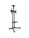 TooQ FS1470M-B soporte para pantalla de señalización 177,8 cm (70") Negro