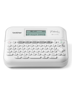 Brother PT-D410 impresora de etiquetas Transferencia térmica 180 x 180 DPI 20 mm/s Alámbrico TZe QWERTY