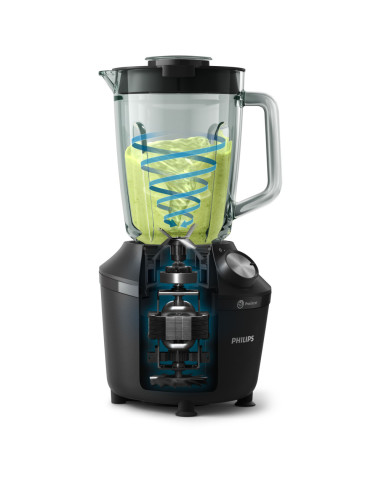 Philips 3000 series HR2291/01 Batidora ProBlend Crush Tech de 600 W y 2 l