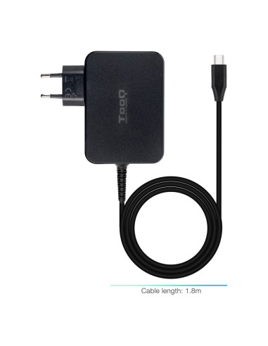 TooQ TQLC-USBCGAN100PD cargador de dispositivo móvil Portátil, Universal Corriente alterna Interior