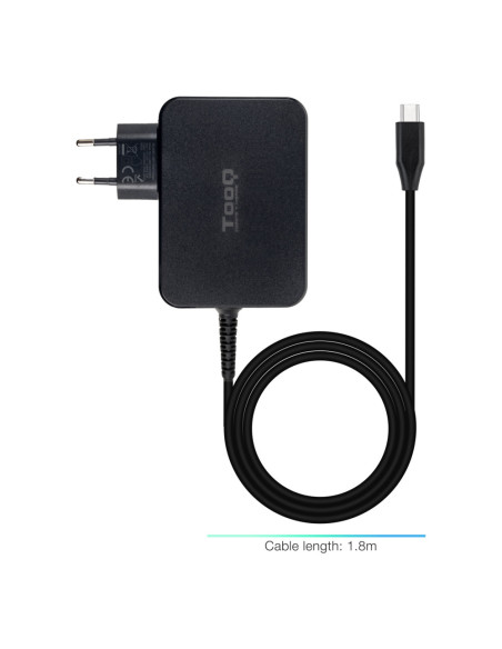 TooQ TQLC-USBCGAN100PD cargador de dispositivo móvil Portátil, Universal Corriente alterna Interior