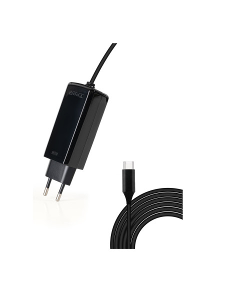 TooQ TQLC-USBCGAN45PD-C cargador de dispositivo móvil Portátil, Universal Corriente alterna Interior