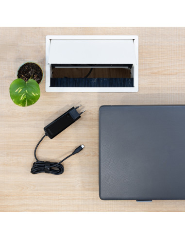 TooQ TQLC-USBCGAN65PD-C cargador de dispositivo móvil Portátil, Universal Corriente alterna Interior