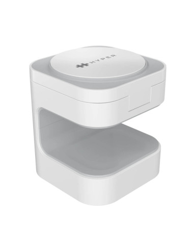 Targus HJ3320WHGL cargador de dispositivo móvil Auriculares, Smartphone, Reloj inteligente Blanco USB Cargador inalámbrico Carga