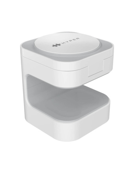 Targus HJ3320WHGL cargador de dispositivo móvil Auriculares, Smartphone, Reloj inteligente Blanco USB Cargador inalámbrico Carga