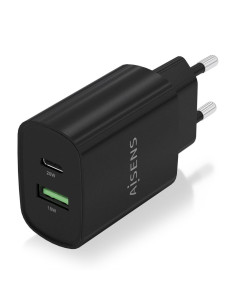 AISENS A110-0755 cargador de dispositivo móvil Universal Negro Corriente alterna Carga rápida Interior 2
