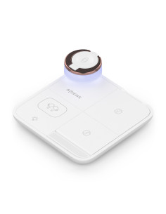 AISENS ASCH-15W4WC061-W cargador de dispositivo móvil Auriculares, Smartphone, Reloj inteligente Cargador inalámbrico Interior