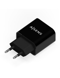 AISENS Cargador USB-C PD3.0 1 Puerto 1x USB-C 20 W, Negro 2