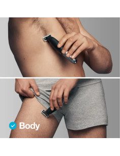 Braun XT5100 cortadora de pelo y maquinilla Negro, Plata 2