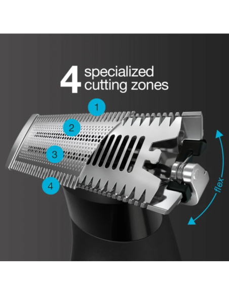 Braun XT5100 cortadora de pelo y maquinilla Negro, Plata