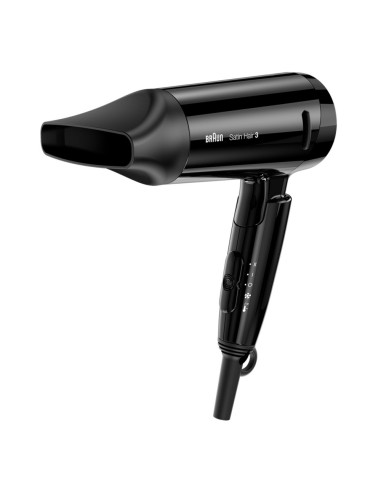 Braun Satin Hair 3 Style&Go secador 1600 W Negro