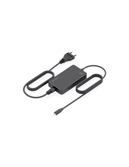 AISENS Cargador De Sobremesa GaN 45W PD3.0 1xUSB-C 1.8m, Negro