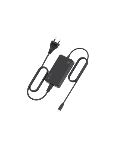 AISENS Cargador De Sobremesa GaN 45W PD3.0 1xUSB-C 1.8m, Negro
