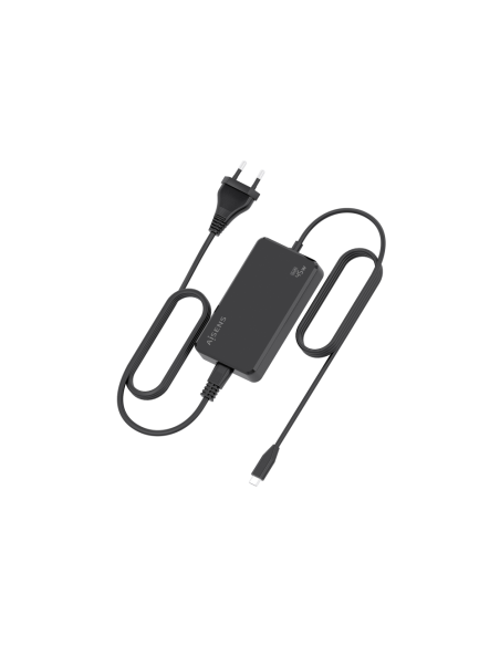 AISENS Cargador De Sobremesa GaN 45W PD3.0 1xUSB-C 1.8m, Negro