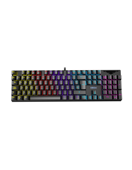 Krom Kasic teclado Juego USB QWERTY Inglés Negro