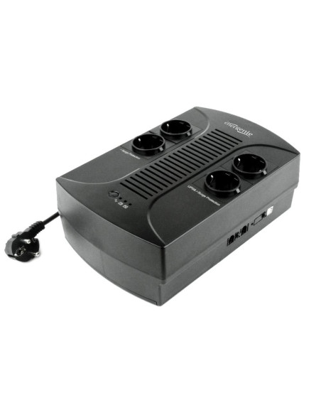 Gembird EG-UPS-002 sistema de alimentación ininterrumpida (UPS) 0,85 kVA 510 W 4 salidas AC