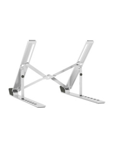 AISENS Soporte de Sobremesa Ajustable para Portatil / Tablet, Plata 2