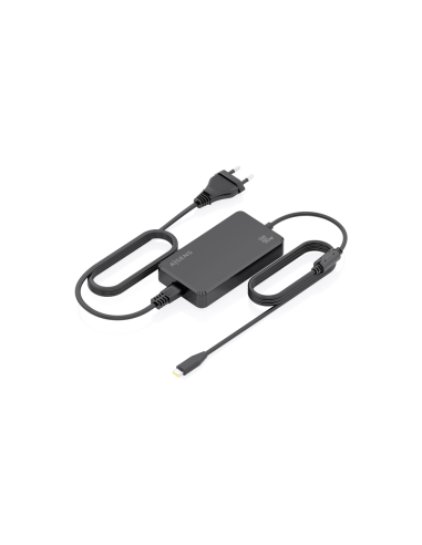 AISENS Cargador De Sobremesa GaN 90W PD3.0 1xUSB-C 1.8m, Negro