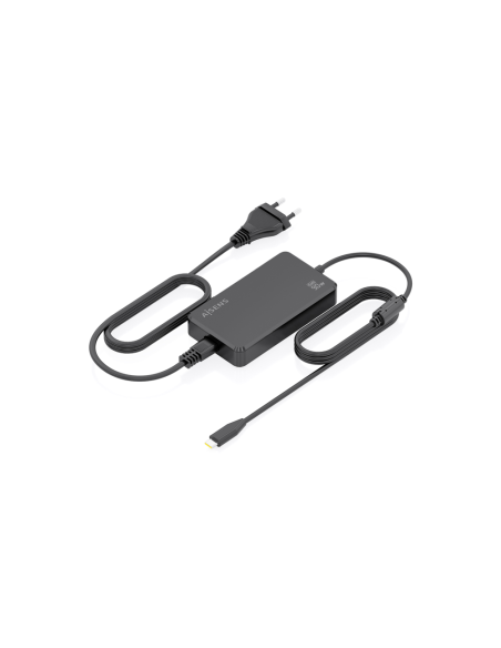 AISENS Cargador De Sobremesa GaN 90W PD3.0 1xUSB-C 1.8m, Negro
