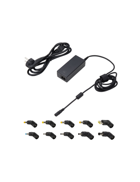 Ewent EW3968 adaptador e inversor de corriente Interior 655 W Negro