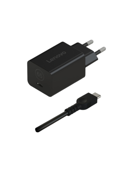 Lenovo 40AWGN65EU adaptador e inversor de corriente Interior Negro