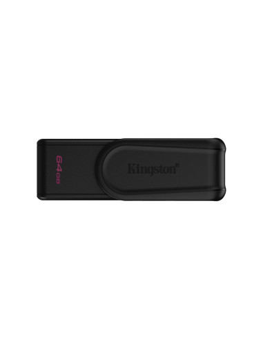 Kingston Technology DataTraveler 64GB Portable USB 3.2 Gen 1 Exodia S (Black/Black)