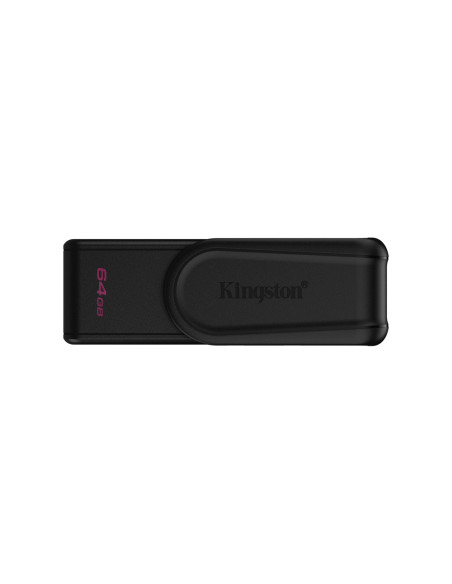 Kingston Technology DataTraveler 64GB Portable USB 3.2 Gen 1 Exodia S (Black/Black)