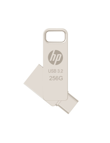 HP HPFD206C-256 unidad flash USB 256 GB USB Type-A / USB Type-C 3.2 Gen 2 (3.1 Gen 2) Plata