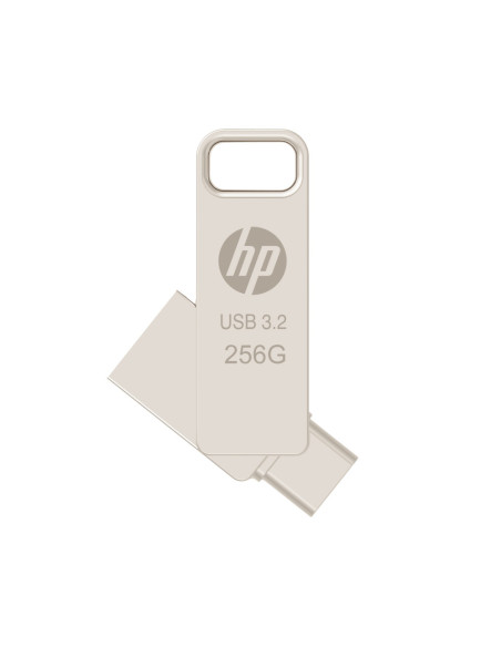 HP HPFD206C-256 unidad flash USB 256 GB USB Type-A / USB Type-C 3.2 Gen 2 (3.1 Gen 2) Plata