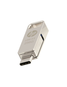 HP HPFD206C-256 unidad flash USB 256 GB USB Type-A / USB Type-C 3.2 Gen 2 (3.1 Gen 2) Plata 2