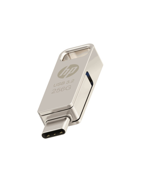 HP HPFD206C-256 unidad flash USB 256 GB USB Type-A / USB Type-C 3.2 Gen 2 (3.1 Gen 2) Plata